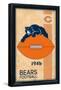 NFL Chicago Bears - Retro Logo 14-Trends International-Framed Poster