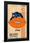 NFL Chicago Bears - Retro Logo 14-Trends International-Framed Poster