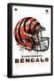 NFL Cincinnati Bengals - Drip Helmet 20-Trends International-Framed Poster