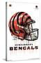 NFL Cincinnati Bengals - Drip Helmet 20-Trends International-Stretched Canvas