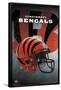 NFL Cincinnati Bengals - Helmet 16-Trends International-Framed Poster