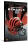 NFL Cincinnati Bengals - Helmet 16-Trends International-Stretched Canvas