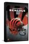 NFL Cincinnati Bengals - Helmet 16-Trends International-Framed Stretched Canvas
