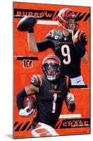 NFL Cincinnati Bengals - Joe Burrow & Ja'Marr Chase 21-Trends International-Mounted Poster