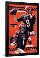 NFL Cincinnati Bengals - Joe Burrow & Ja'Marr Chase 21-Trends International-Framed Poster