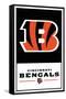 NFL Cincinnati Bengals - Logo 21-Trends International-Framed Stretched Canvas