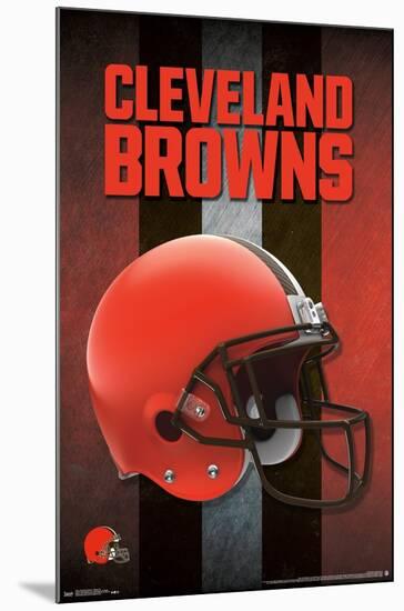 NFL Cleveland Browns - Helmet 16-Trends International-Mounted Poster