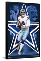 NFL Dallas Cowboys - Dak Prescott 22-Trends International-Framed Poster