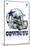 NFL Dallas Cowboys - Drip Helmet 20-Trends International-Mounted Poster