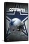 NFL Dallas Cowboys - Helmet 16-Trends International-Framed Stretched Canvas