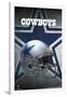 NFL: Dallas Cowboys- Helmet Logo-null-Framed Poster