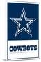 NFL Dallas Cowboys- Logo 21-Trends International-Mounted Poster