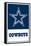 NFL Dallas Cowboys- Logo 21-Trends International-Framed Stretched Canvas