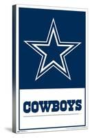 NFL Dallas Cowboys- Logo 21-Trends International-Stretched Canvas