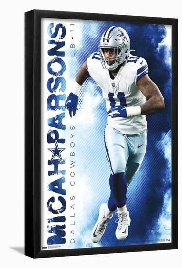 NFL Dallas Cowboys - Micah Parsons 22-Trends International-Framed Poster