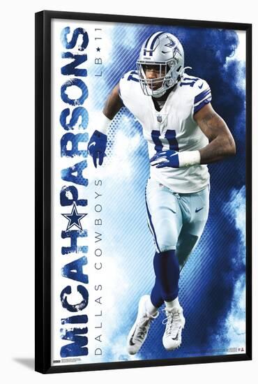 NFL Dallas Cowboys - Micah Parsons 22-Trends International-Framed Poster