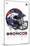 NFL Denver Broncos - Drip Helmet 20-Trends International-Mounted Poster