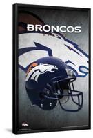 NFL Denver Broncos - Helmet 16-Trends International-Framed Poster