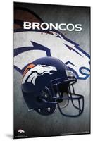 NFL Denver Broncos - Helmet 16-Trends International-Mounted Poster