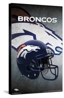 NFL Denver Broncos - Helmet 16-Trends International-Stretched Canvas