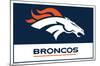 NFL Denver Broncos - Logo 21-Trends International-Mounted Poster
