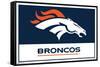 NFL Denver Broncos - Logo 21-Trends International-Framed Stretched Canvas