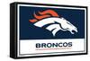 NFL Denver Broncos - Logo 21-Trends International-Framed Stretched Canvas
