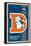 NFL Denver Broncos - Retro Logo 14-Trends International-Framed Stretched Canvas
