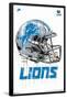 NFL Detroit Lions - Drip Helmet 20-Trends International-Framed Poster