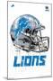 NFL Detroit Lions - Drip Helmet 20-Trends International-Mounted Poster