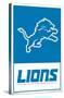 NFL Detroit Lions - Logo 21-Trends International-Stretched Canvas