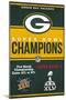 NFL Green Bay Packers - Champions 23-Trends International-Mounted Poster