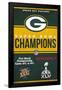 NFL Green Bay Packers - Champions 23-Trends International-Framed Poster