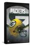 NFL Green Bay Packers - Helmet 16-Trends International-Framed Stretched Canvas