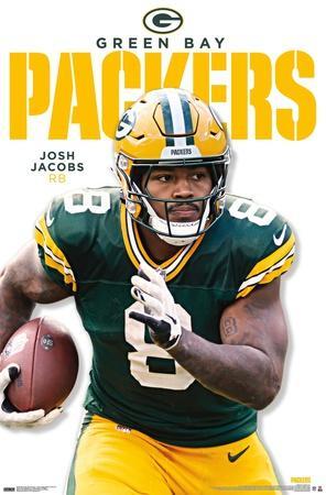 'NFL Green Bay Packers Josh Jacobs Feature Series 25' Posters