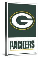 NFL Green Bay Packers - Logo 21-Trends International-Stretched Canvas