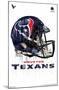 NFL Houston Texans - Drip Helmet 20-Trends International-Mounted Poster
