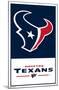 NFL Houston Texans - Logo 21-Trends International-Mounted Poster