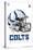 NFL Indianapolis Colts - Drip Helmet 20-Trends International-Stretched Canvas