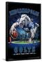 NFL Indianapolis Colts - End Zone 17-Trends International-Framed Poster