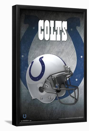 NFL Indianapolis Colts - Helmet 16-Trends International-Framed Poster