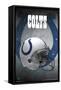 NFL Indianapolis Colts - Helmet 16-Trends International-Framed Stretched Canvas