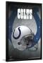 NFL: Indianapolis Colts- Helmet Logo-null-Lamina Framed Poster