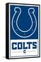 NFL Indianapolis Colts - Logo 21-Trends International-Framed Stretched Canvas