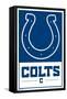 NFL Indianapolis Colts - Logo 21-Trends International-Framed Stretched Canvas