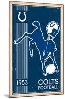 NFL Indianapolis Colts - Retro Logo 14-Trends International-Mounted Poster