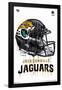 NFL Jacksonville Jaguars - Drip Helmet 20-Trends International-Framed Poster