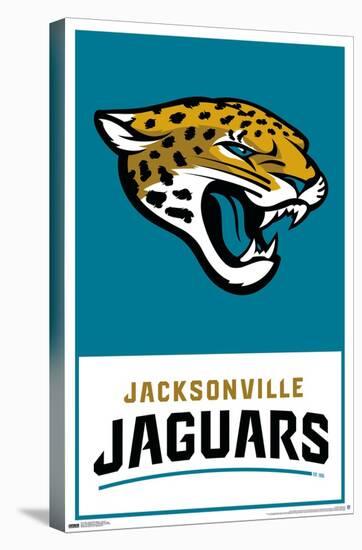 NFL Jacksonville Jaguars - Logo 21-Trends International-Stretched Canvas