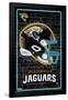 NFL Jacksonville Jaguars - Neon Helmet 23-Trends International-Framed Poster