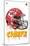 NFL Kansas City Chiefs - Drip Helmet 20-Trends International-Mounted Poster